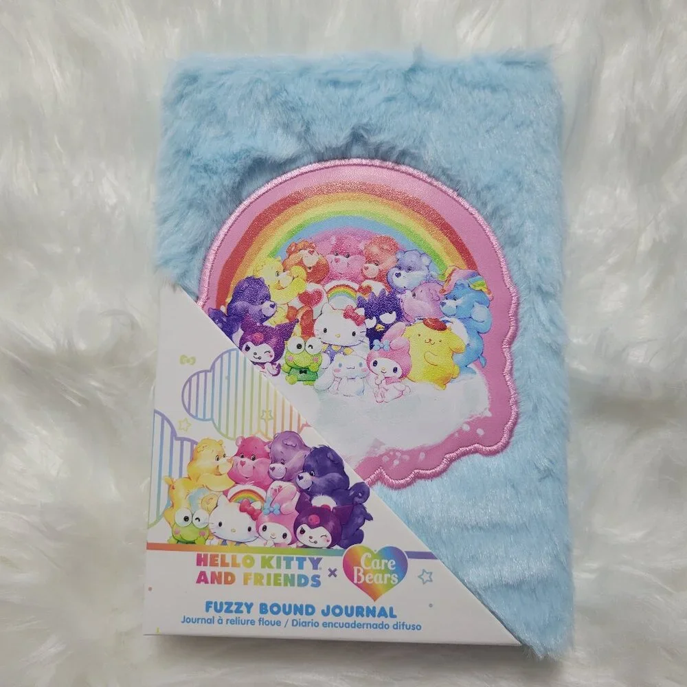 Hello Kitty & Friends x Care Bears Plush Journal